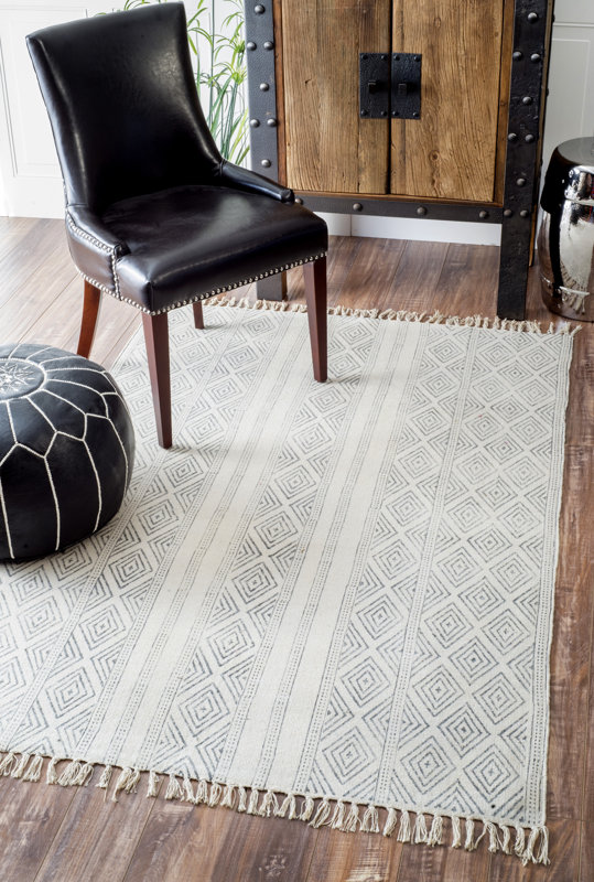Laurel Foundry Modern Farmhouse Dunkirk Handmade Off White Area Dunkirk Handmade Off White Area Rug