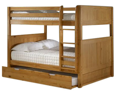 amani full over full bunk bed with trundle