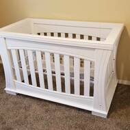 island 4 in 1 convertible crib