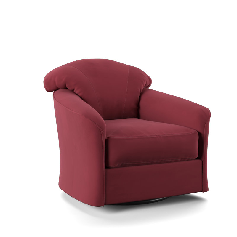 Klaussner Furniture Exeter Swivel Barrel Chair Reviews Wayfair Exeter Swivel Barrel Chair