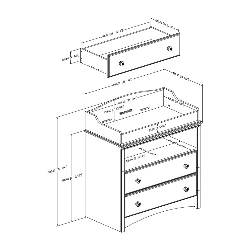 Angel Changing Table
