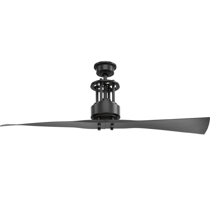 56 Hilyard 2 Blade Ceiling Fan With Remote
