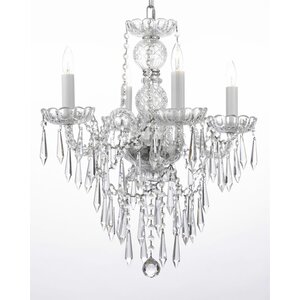 Hoffman 4-Light Crystal Chandelier