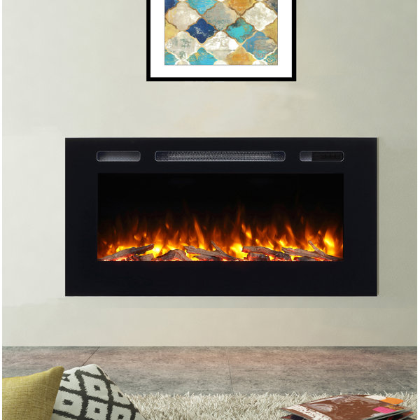 Flat Wall Electric Fire Wayfair Co Uk