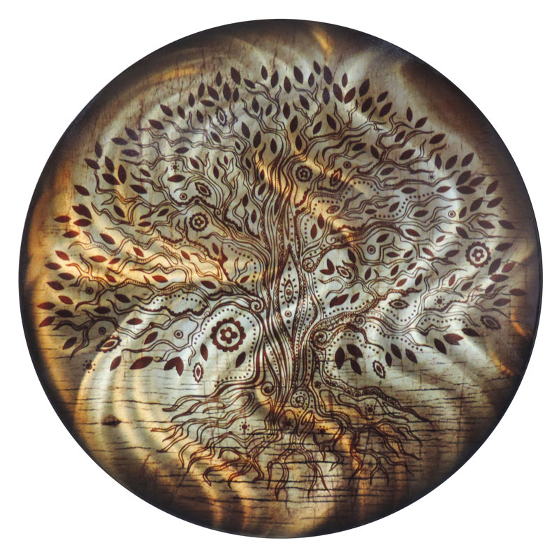 Round Metal Wall Decor next innovations round tree of life metal wall décor & reviews Round Metal Wall Decor next innovations round tree of life metal wall décor & reviews