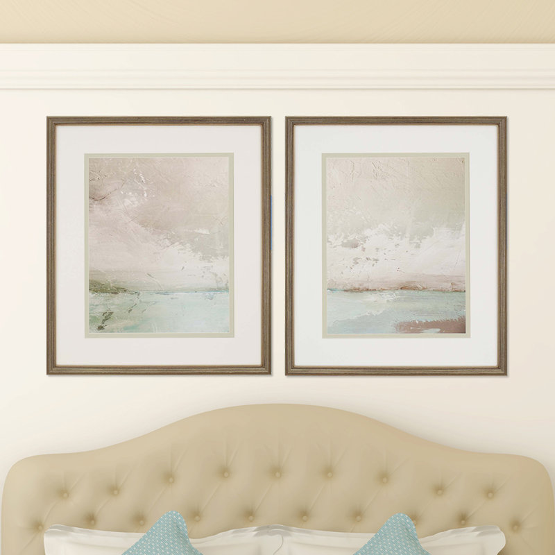 Eastern Shore 2 Piece Framed Painting Print Set Reviews Birch