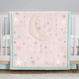 just born 5 piece crib set