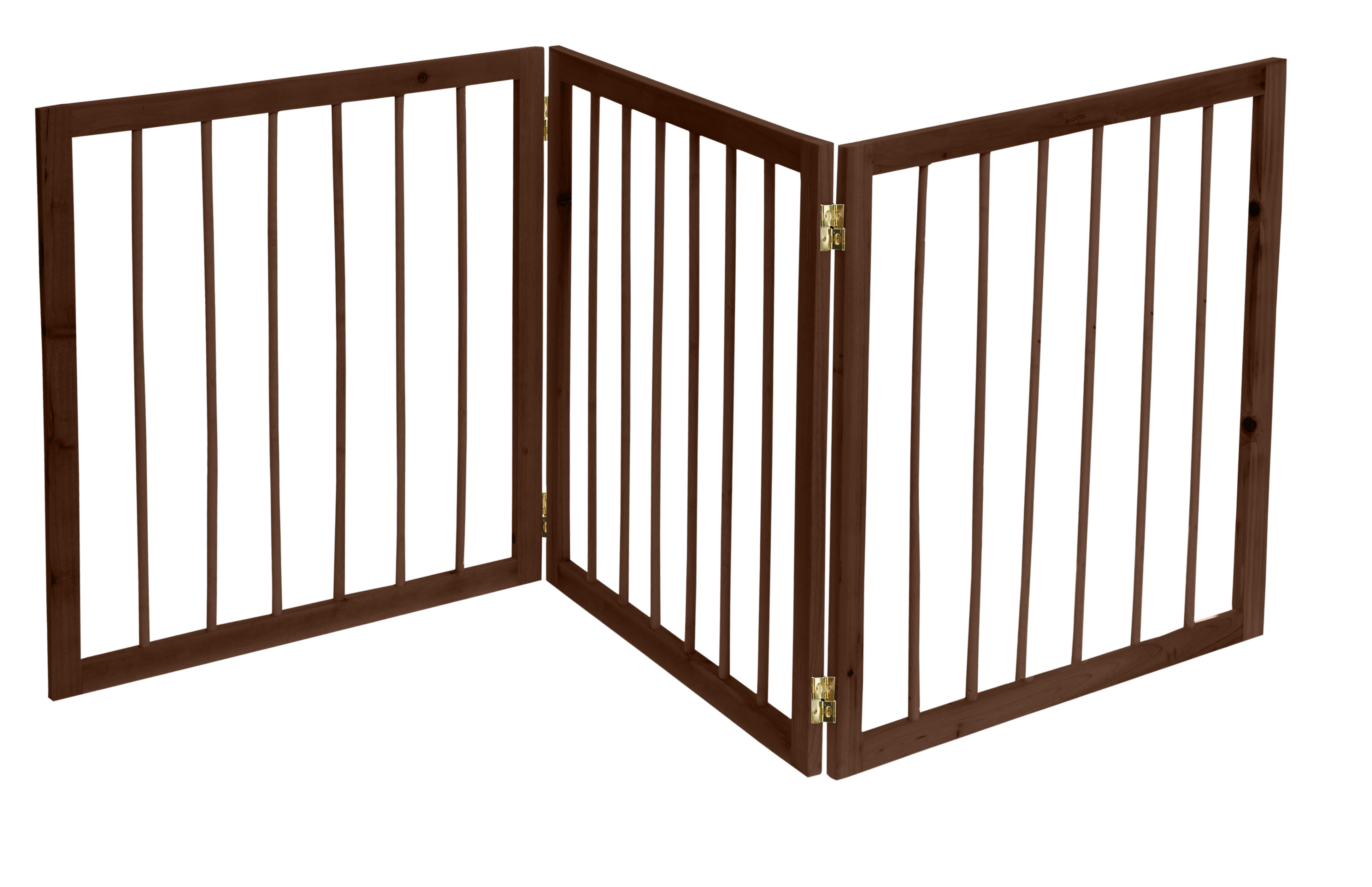 Akc Wooden Carved Pet Gate