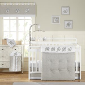 Elephant Chic 11 Piece Crib Bedding Set