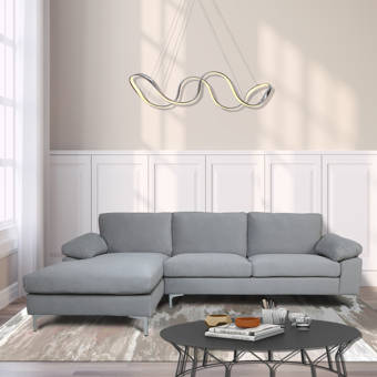 Rosdorf Park Jemima 115 Wide Velvet Reversible Sleeper Sofa Chaise Reviews Wayfair