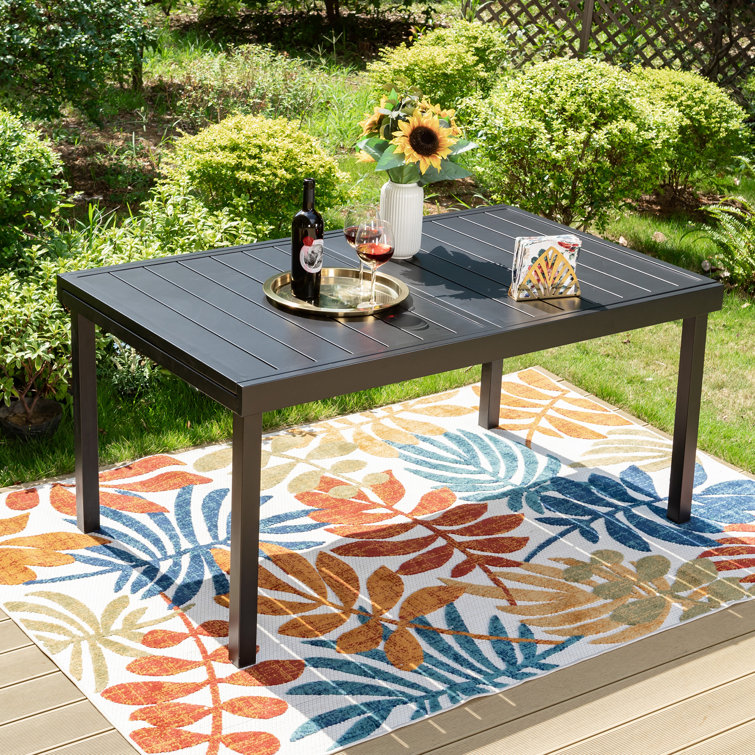 extendable garden table