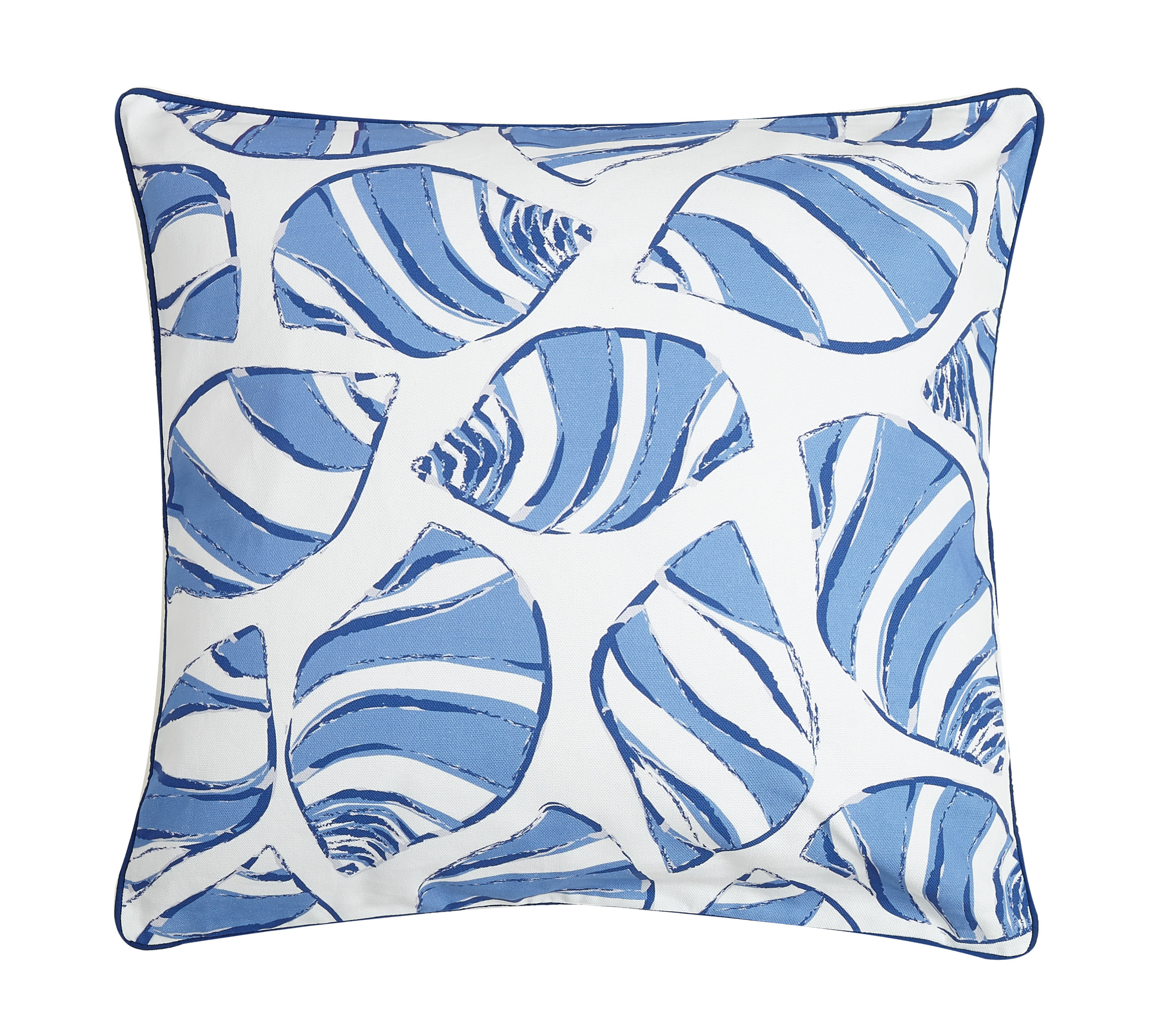 Highland Dunes Lauretta Periwinkle Cotton Throw Pillow Wayfair