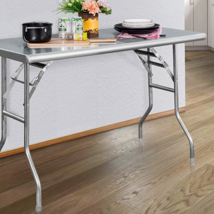 Small Kitchen Folding Table Wayfair Heavy Duty 48 Rectangular Folding Table