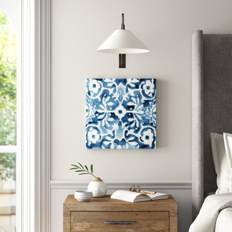 Indigo Sampler V Wrapped Canvas Painting On Canvas Joss Main
