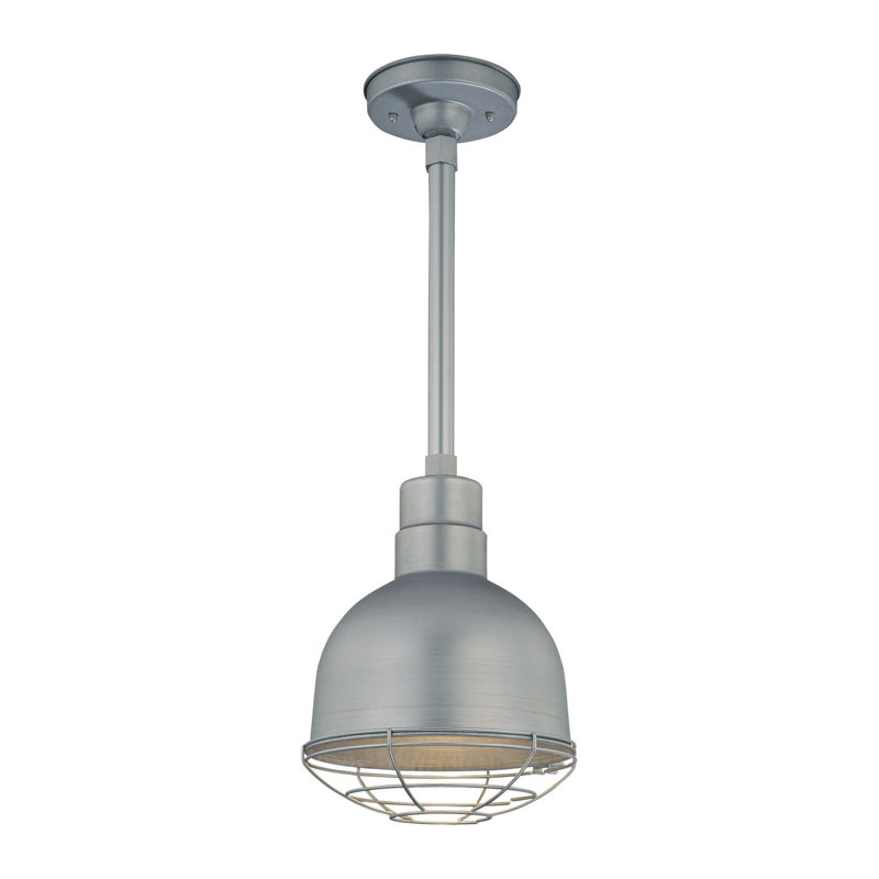Fitzhugh 1-Light Metal Kitchen Inverted Pendant