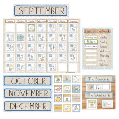 Nautical Calendar Bulletin Board Teacher Created Resources TCR5492 