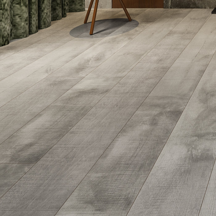 Montserrat Summa 8" x 72" x 12mm Oak Laminate Flooring ...