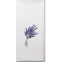 Embroidery Printed Aromatherapy Bath Face Towel Hand 100% Cotton Lavender