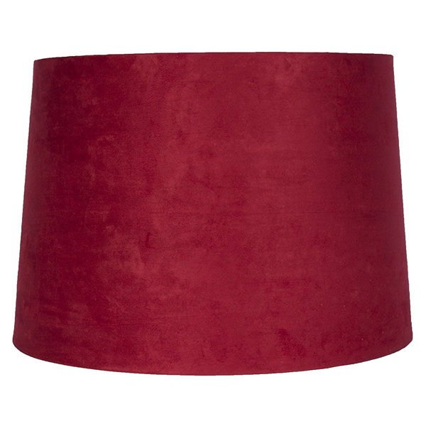 red and white checkered lamp shades