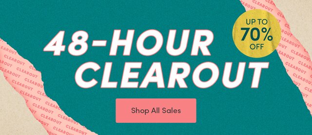 48 Hour Clearout Sale at Wayfair