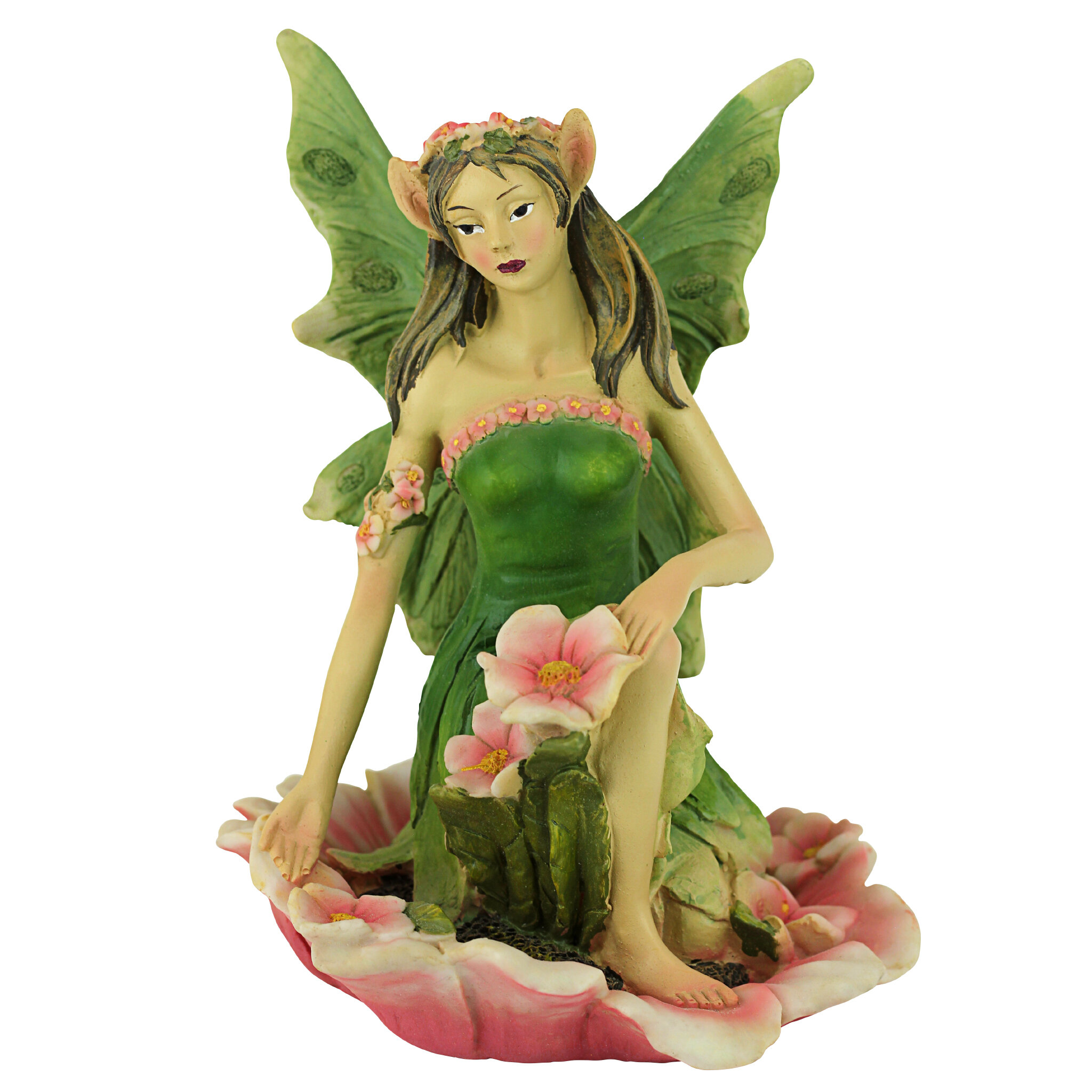 Design Toscano Fairy of Acorn Hollow Statue & Reviews | Wayfair