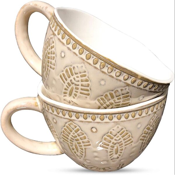 DENBY Greenwich Cascade Mug Stoneware Straight Sided Large Cup BRAND NEW 