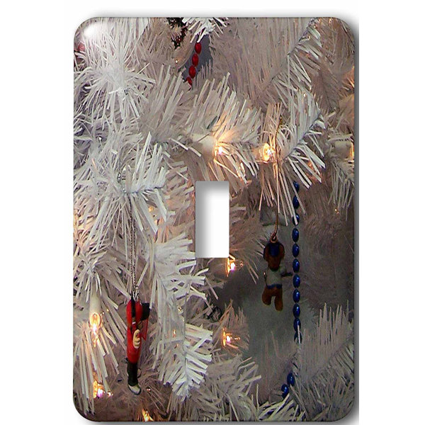 3drose Christmas Tree Close Up 1 Gang Toggle Light Switch Wall Plate Wayfair