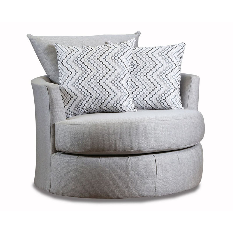 Orren Ellis Michaelis Swivel Barrel Chair Wayfair.ca