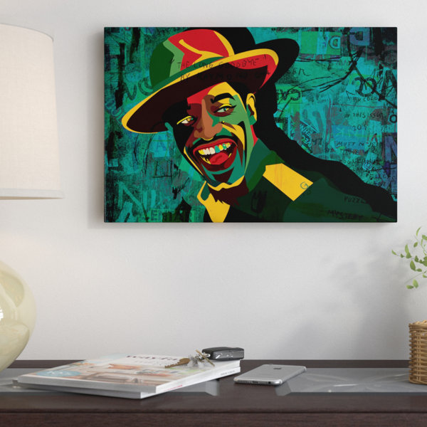 East Urban Home Andre 3000 Graphic Art Print On Wrapped Canvas