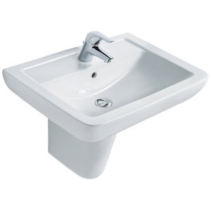 Belfry Bathroom 60 cm Halber Sockel Waschbecken Bacton
