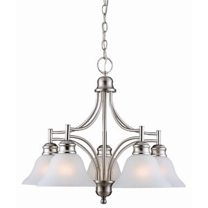 Bristol 5-Light Shaded Chandelier