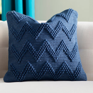 Blue Chevron Throw Pillows You Ll Love In 2020 Wayfair