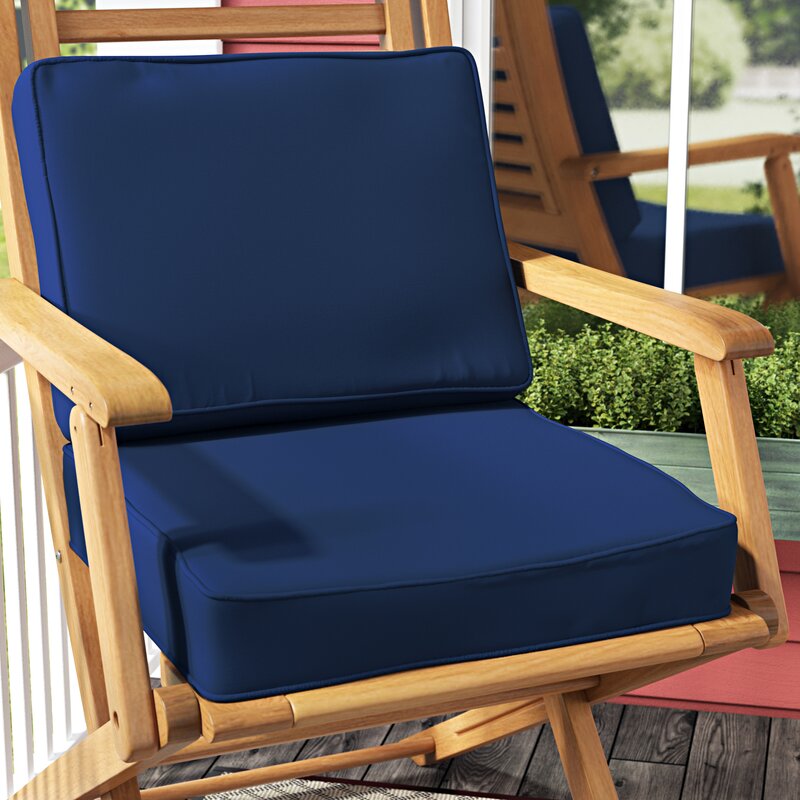 Bay Isle Home Outdoor Sunbrella Lounge Chair Cushion & Reviews | Wayfair