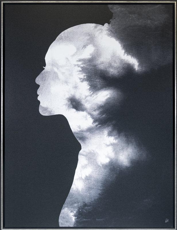 'Nebula' by THE Studio - Picture Frame Print on Canvas