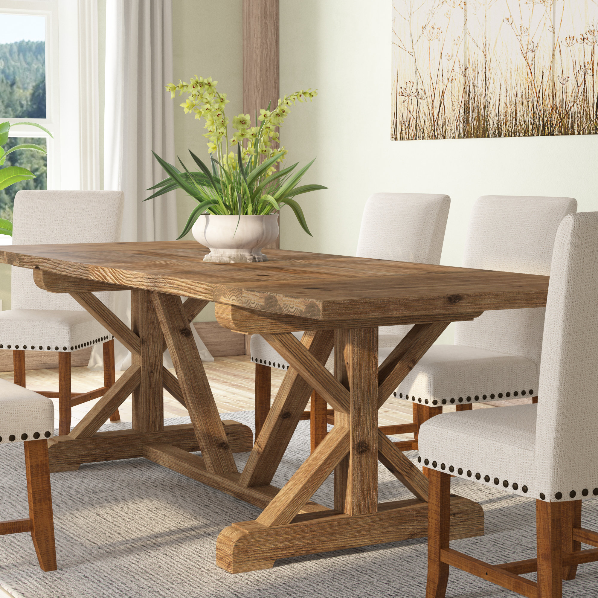 Gracie Oaks Camden Den Solid Wood Extendable Dining Table Reviews Gracie Oaks Camden Den Solid Wood Extendable Dining Table Reviews Wayfair
