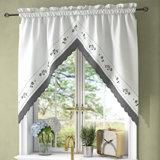 Black Swag Valances Kitchen Curtains You Ll Love In 2020 Wayfair