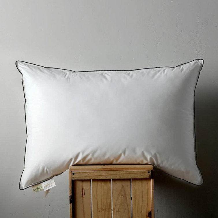 organic feather pillow