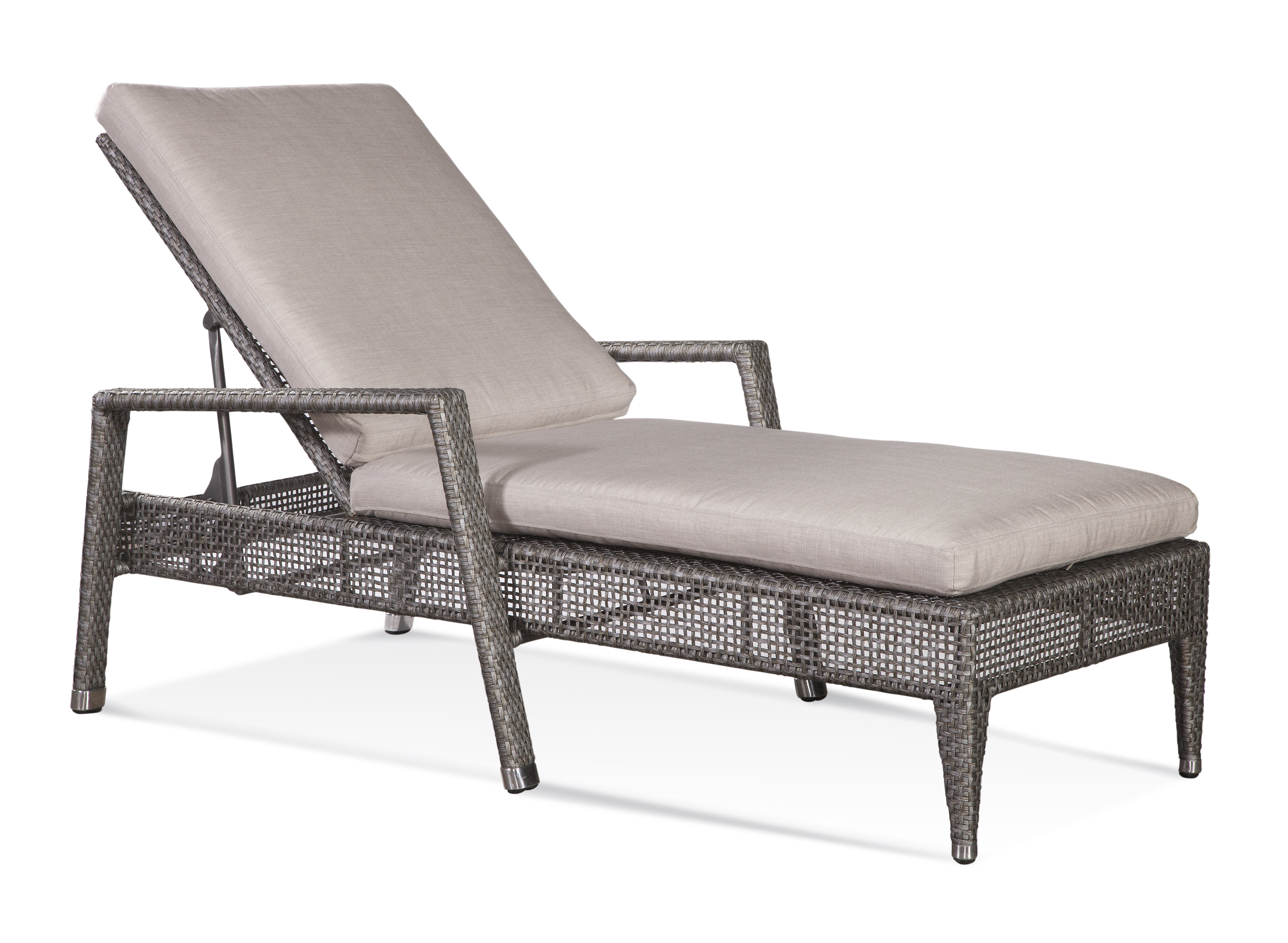 edisto reclining chaise lounge with cushion