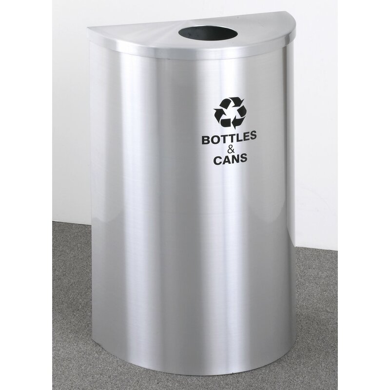 Glaro, Inc. RecyclePro Single Stream 14 Gallon Recycling Bin | Wayfair