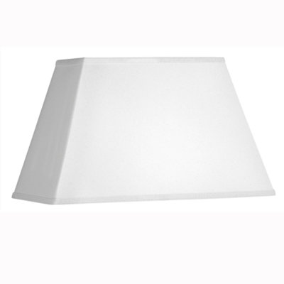 11" H x 11" W Linen Rectangular Lamp Shade ( Spider )