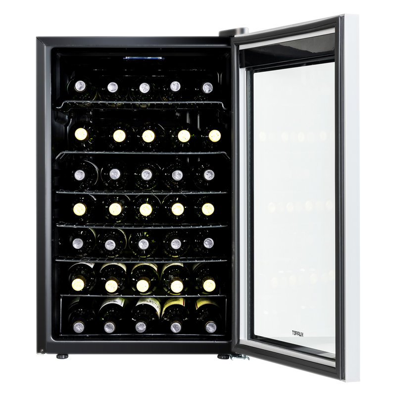 36 Bottle Single Zone Freestanding Wine Refrigerator