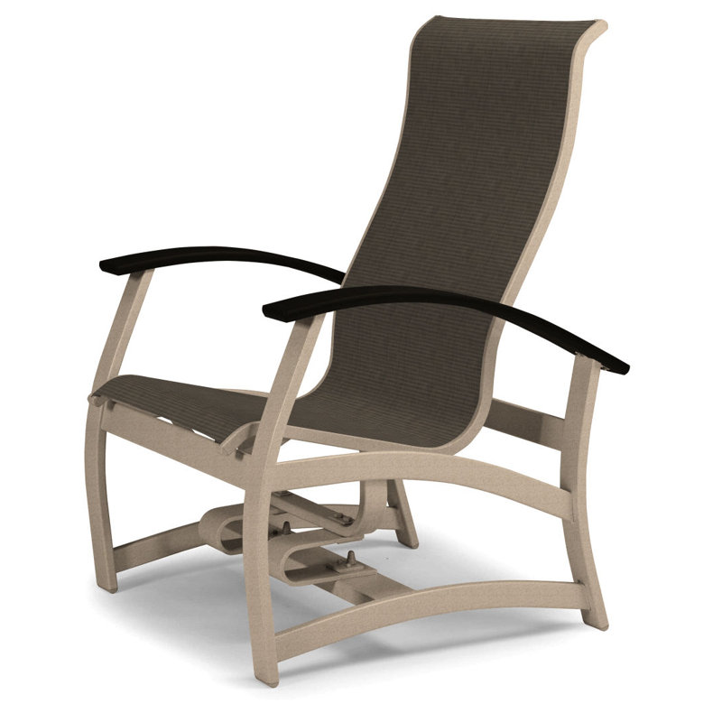 Telescope Casual Belle Isle Marine Grade Sling Hidden Motion Chat Patio Chair Wayfair