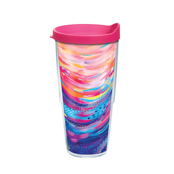 Tervis Tumbler Tervis Etta Vee Happy Abstract 24 Oz Insulated Travel Tumbler Wayfair
