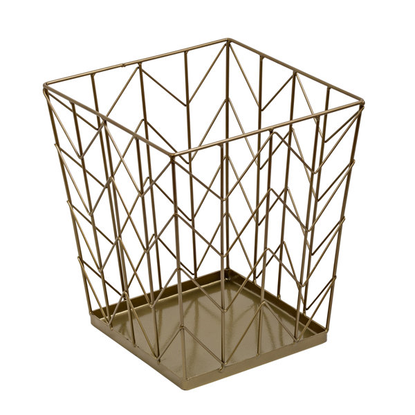 Decorative Trash Can With Lid