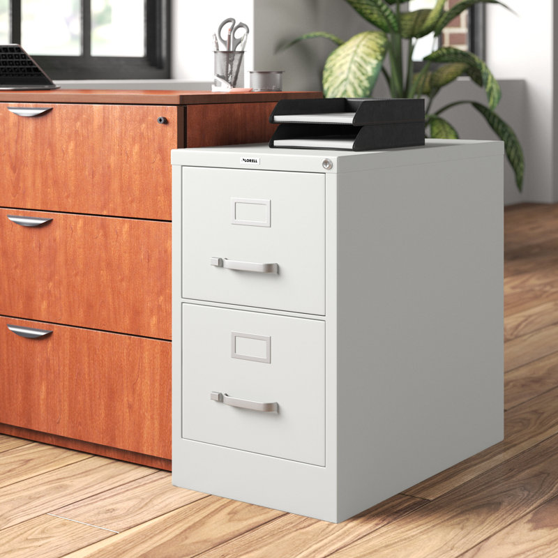 Lorell 2 Drawer Vertical Filing Cabinet Wayfair