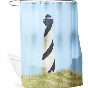 Hancock OuterBanks Geometric Print Shower Curtain