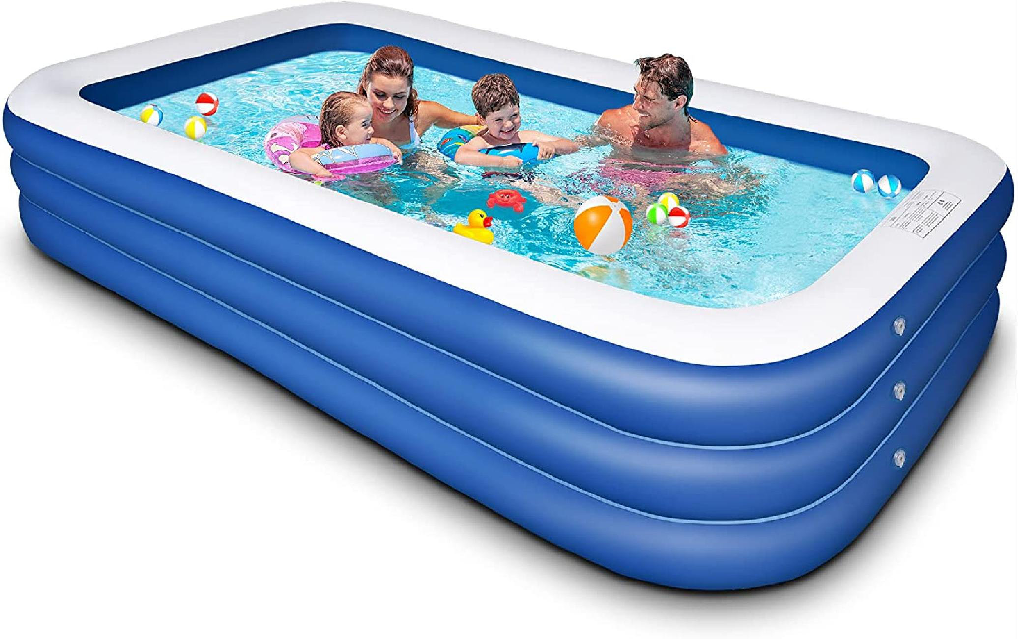 large blow up swimming pools
