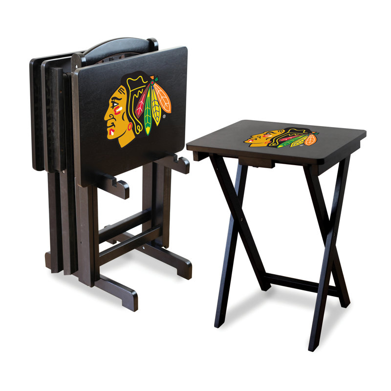 Imperial International Nhl Tv Tray Table Set Of 4 Reviews Nhl Tv Tray Table Set