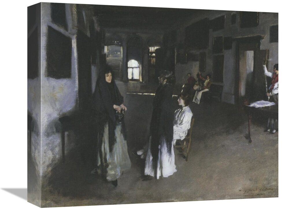 East Urban Home Venetian Interior 1880 By John Singer Sargent