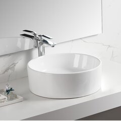 Mexican Ceramic sink Bathroom sinks Vessel Sinks Handmade Double Painted 607 M